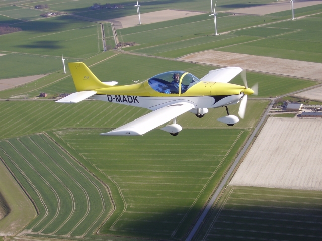  ULM-Flug in Val d'Oise